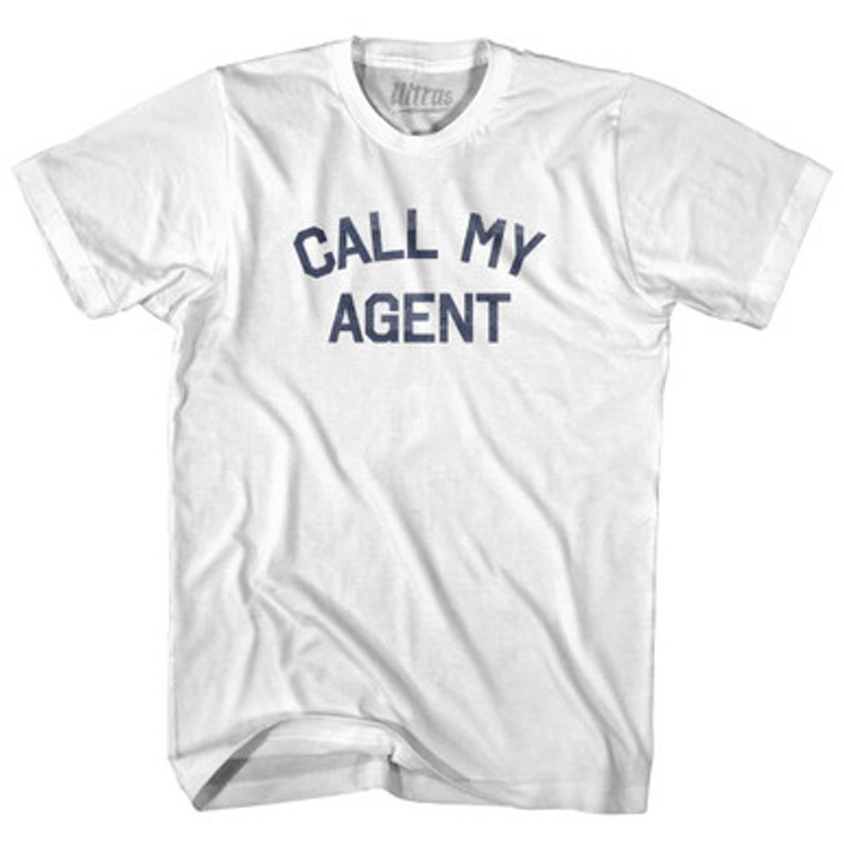 Call My Agent Adult Cotton T-shirt by Ultras