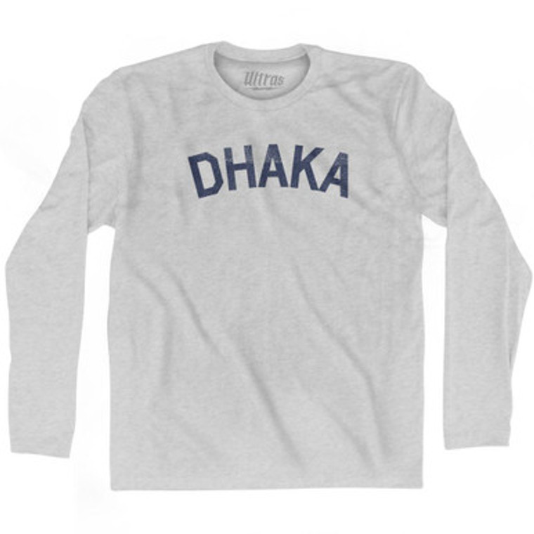 DHAKA Adult Cotton Long Sleeve T-shirt by Ultras