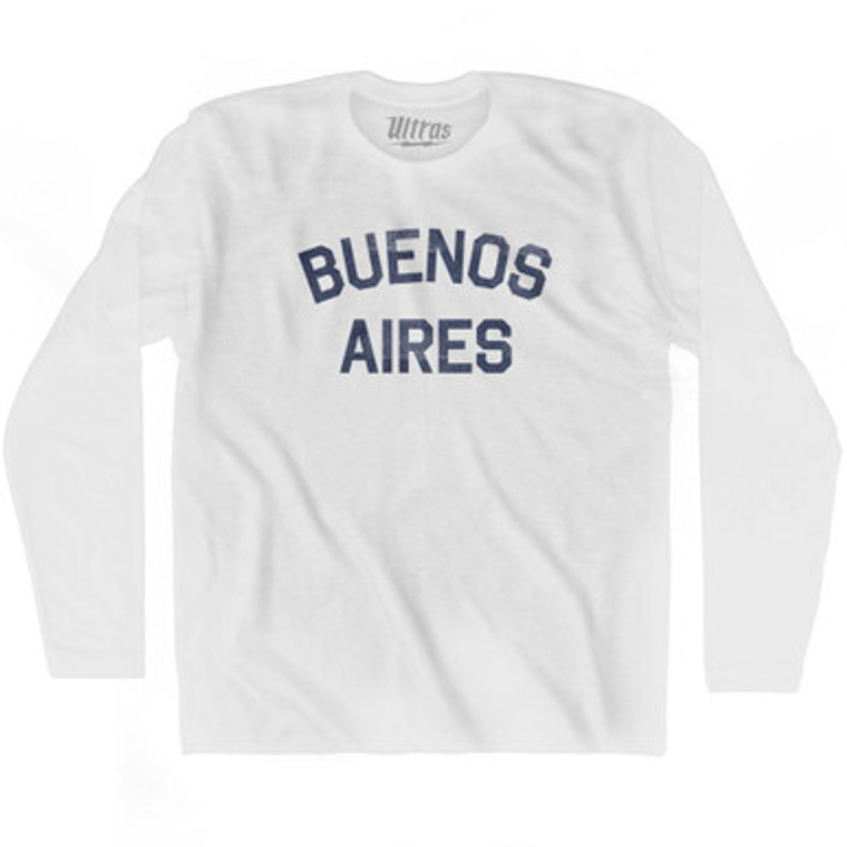 BUENOS AIRES Adult Cotton Long Sleeve T-shirt by Ultras