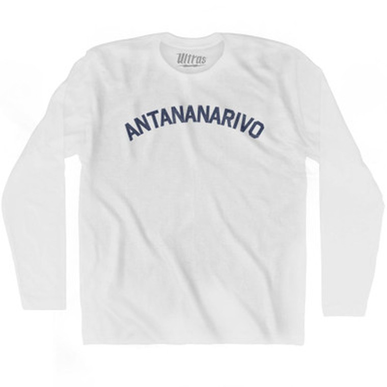 ANTANANARIVO Adult Cotton Long Sleeve T-shirt by Ultras