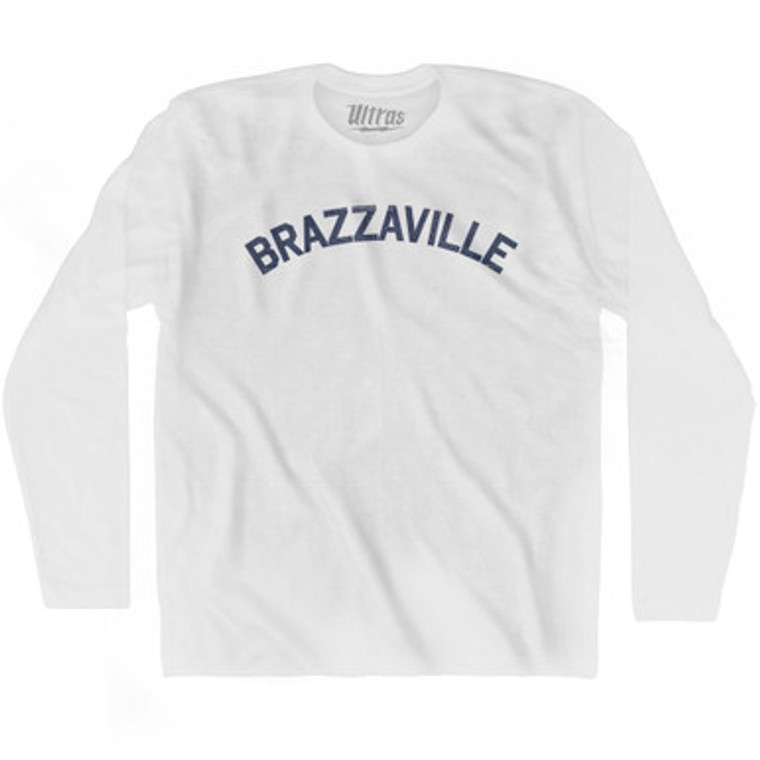 BRAZZAVILLE Adult Cotton Long Sleeve T-shirt by Ultras
