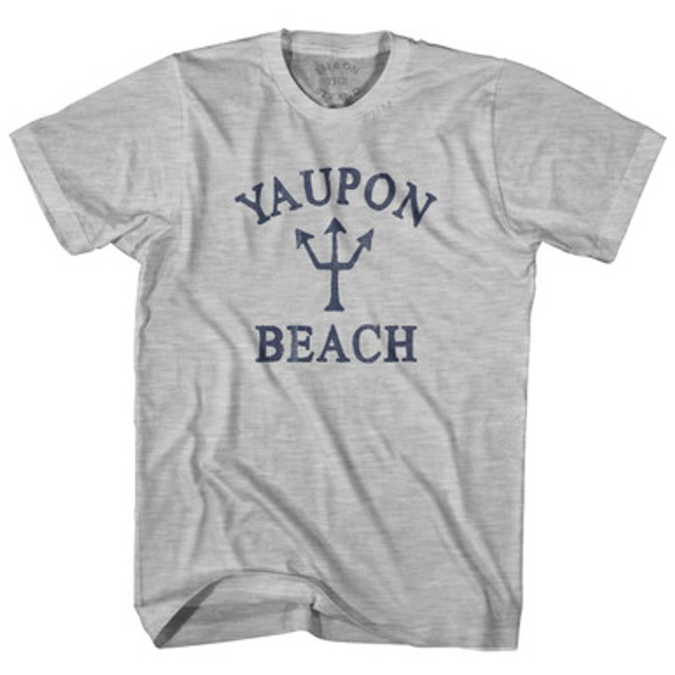 Yaupon Beach Trident Adult Cotton T-shirt by Ultras