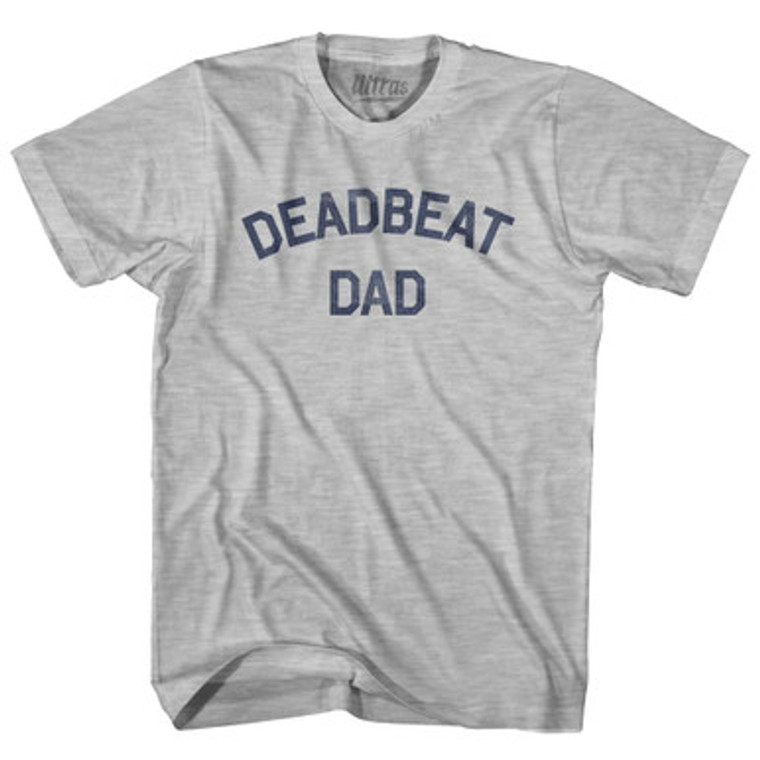 Deadbeat Dad Womens Cotton Junior Cut T-Shirt by Ultras