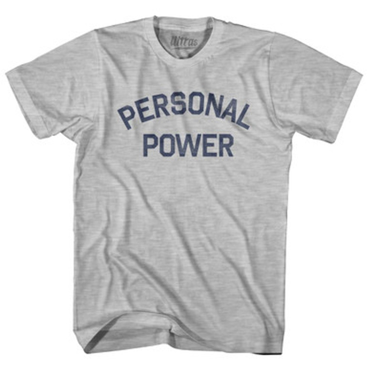 Personal Power Adult Cotton T-Shirt by Ultras