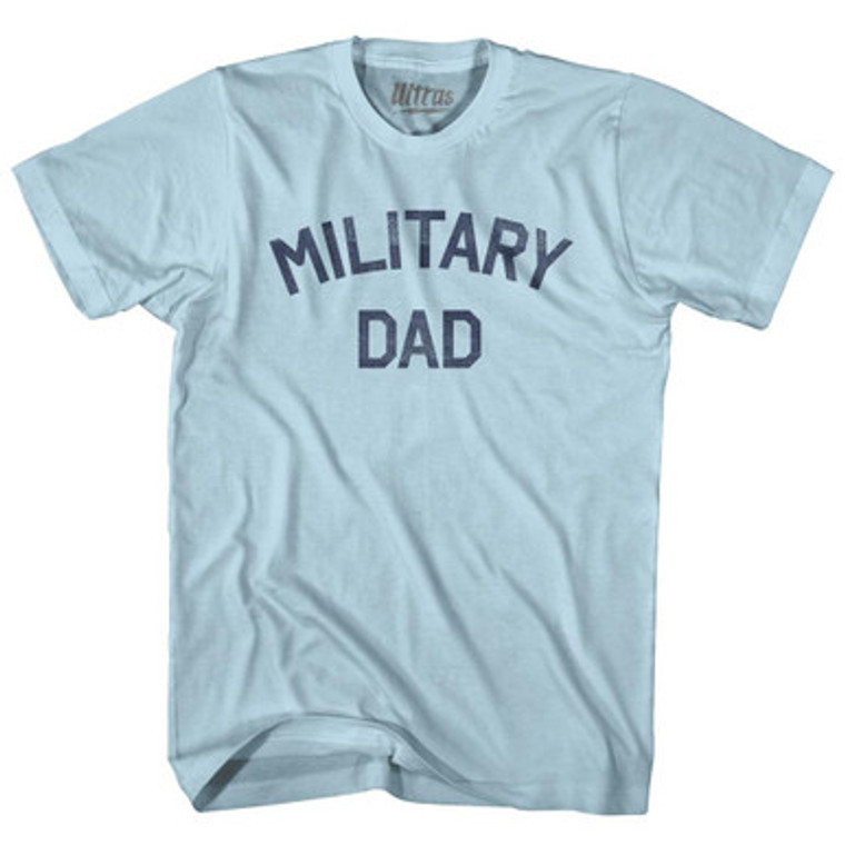 Military Dad Adult Cotton T-Shirt by Ultras