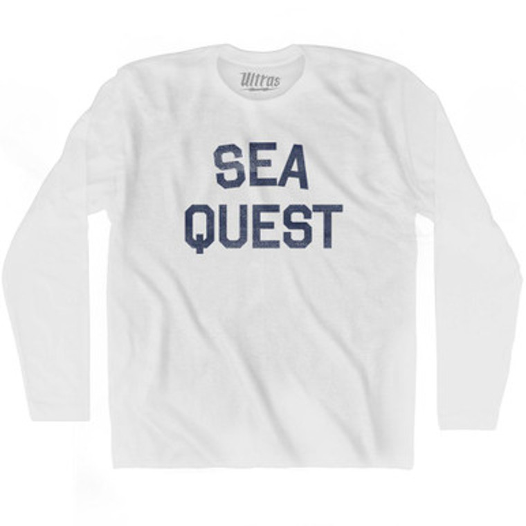 Sea Quest Adult Cotton Long Sleeve T-Shirt by Ultras