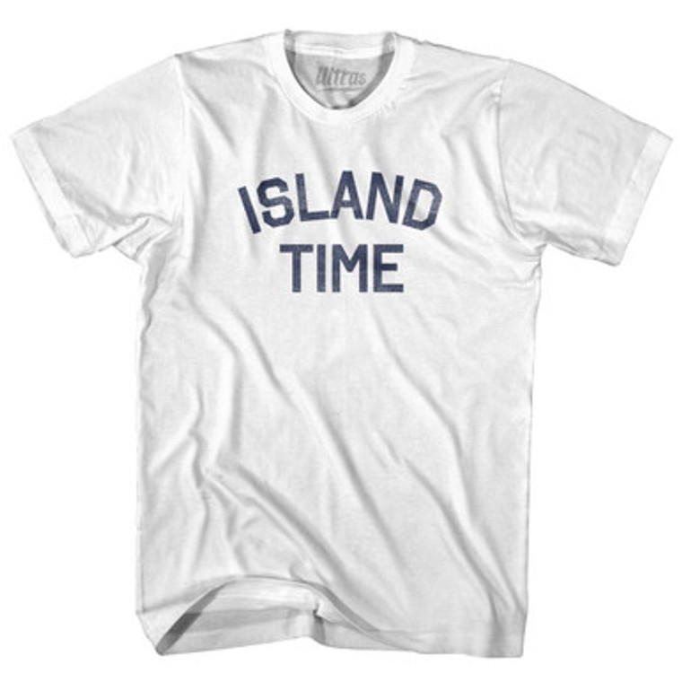 Island Time Womens Cotton Junior Cut T-Shirt by Ultras