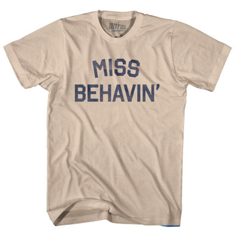 Miss Behavin Adult Cotton T-Shirt by Ultras