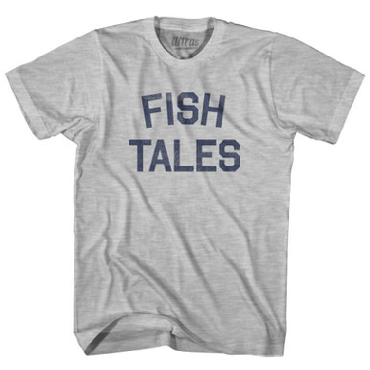 Fish Tales Adult Cotton T-Shirt by Ultras