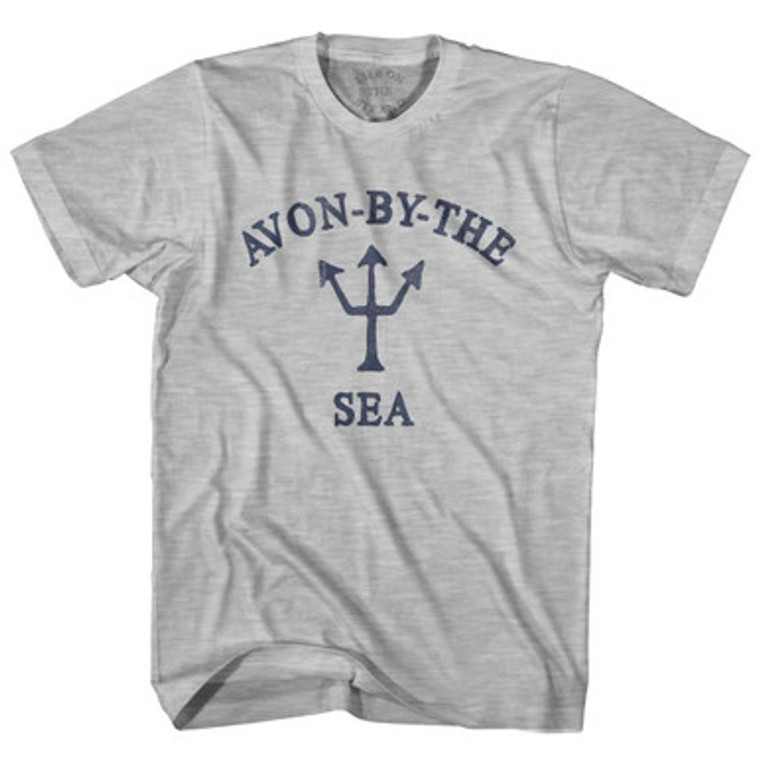 New Jersey Avon By The Sea Trident Adult Cotton T-Shirt by Ultras