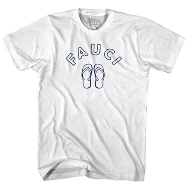 Fauci Flip Flops Adult Cotton T-shirt by Ultras
