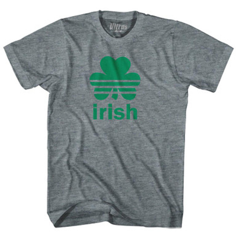 Irish Clover Logo Womens Tri-Blend Junior Cut T-Shirt by Ultras