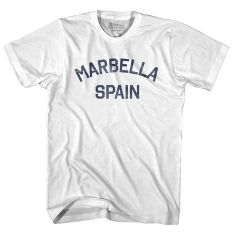 Marbella Spain Adult Cotton T-Shirt by Ultras