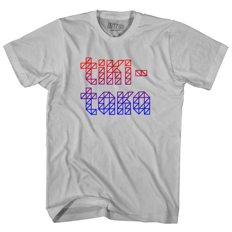 Tiki Taka Adult Cotton T-shirt Cool Grey