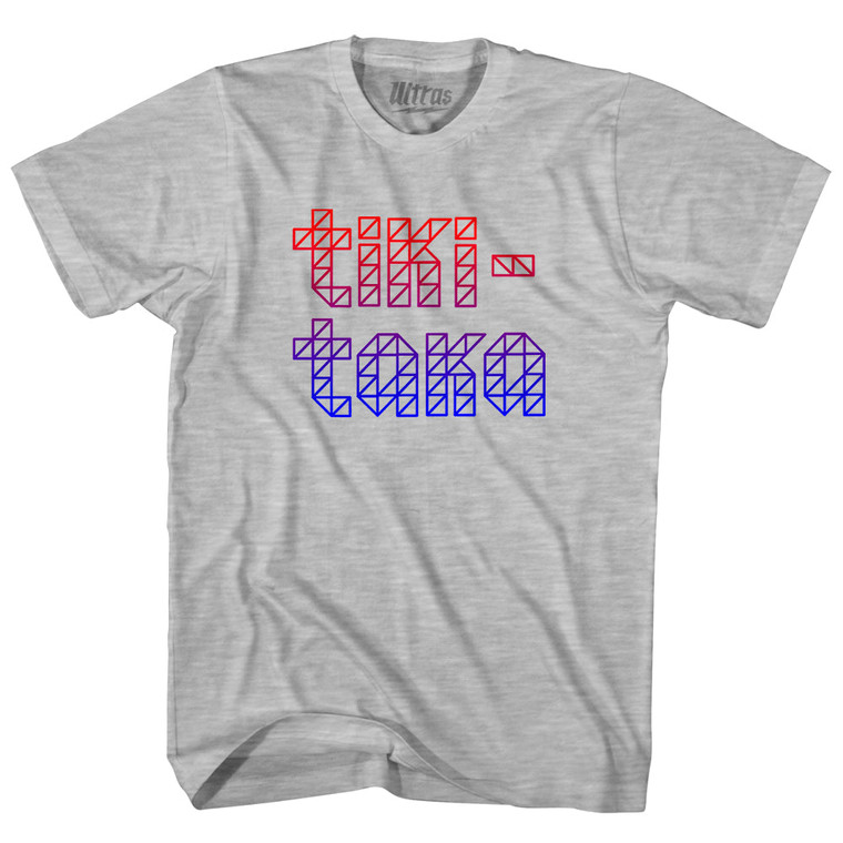 Tiki Taka Adult Cotton T-shirt Grey Heather
