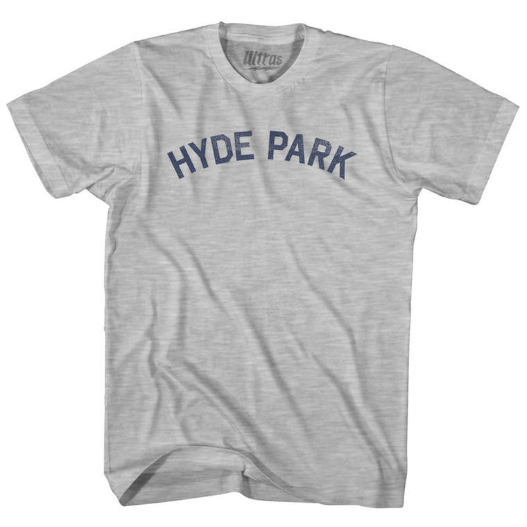 Hyde Park Youth Cotton T-shirt - Grey Heather