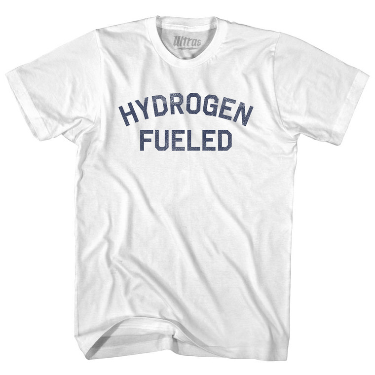 Hydrogen Fueled Youth Cotton T-shirt - White Hydrogen Fueled Youth Cotton T-shirt - White