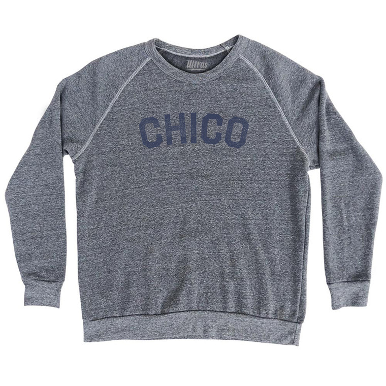 Chico Adult Tri-Blend Sweatshirt - Athletic Grey