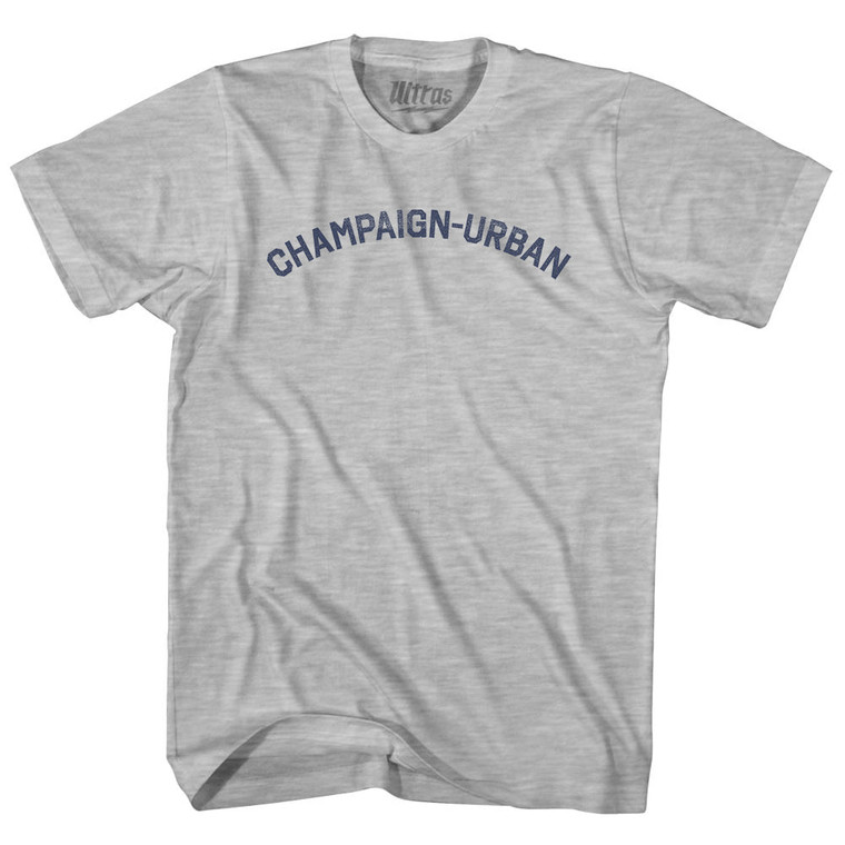 Champaign-Urbana Youth Cotton T-shirt - Grey Heather