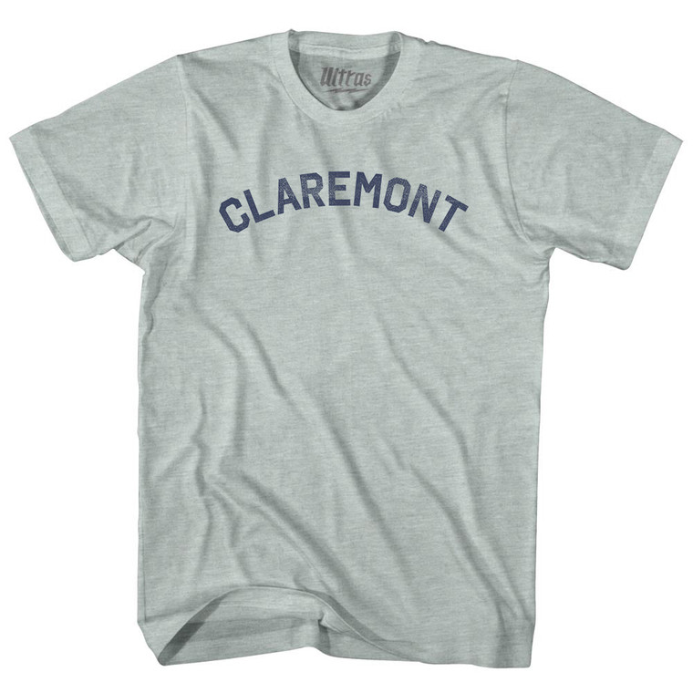 Claremont Adult Tri-Blend T-shirt - Athletic Cool Grey