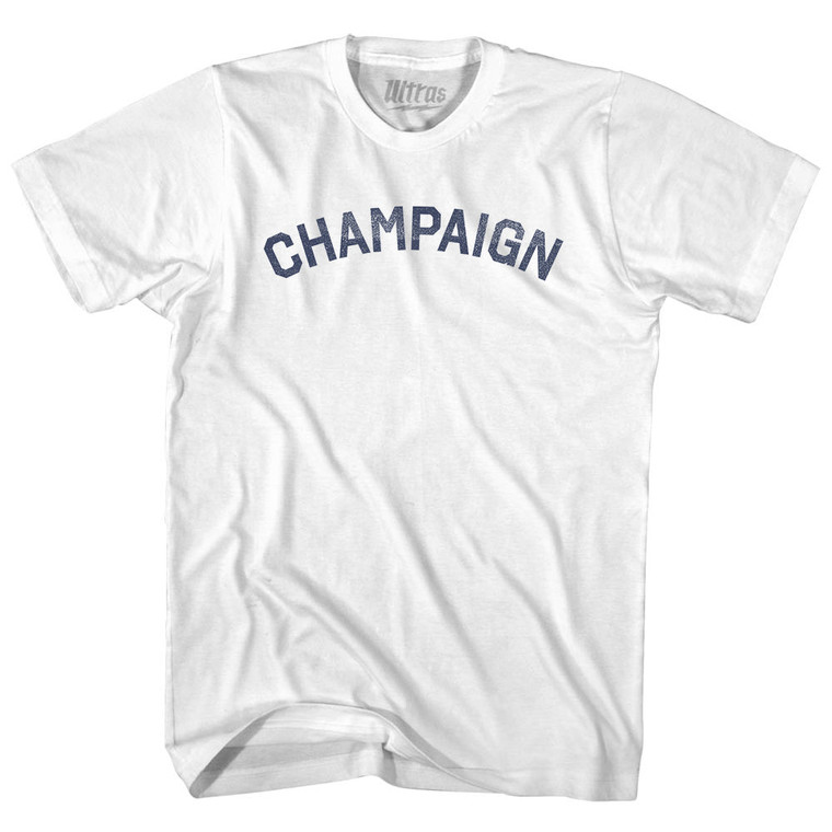 Champaign Youth Cotton T-shirt - White