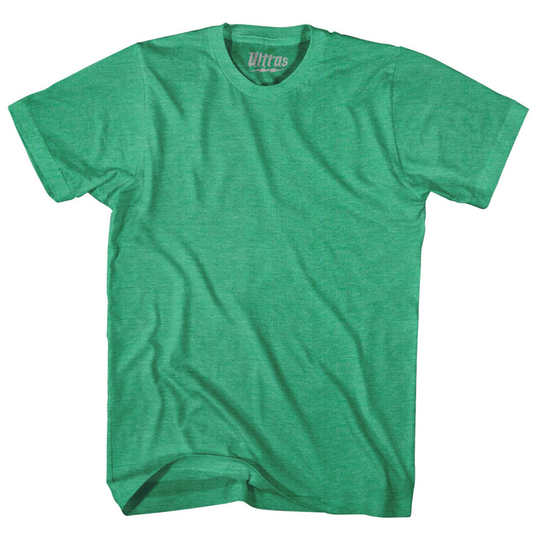 Blank Adult Tri-Blend T-shirt - Green Heather