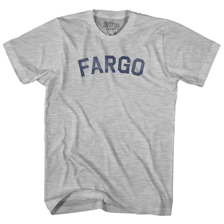 Fargo Adult Cotton T-shirt - Grey Heather