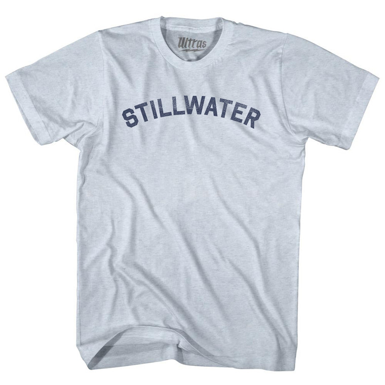 Stillwater Adult Tri-Blend T-shirt - Athletic White