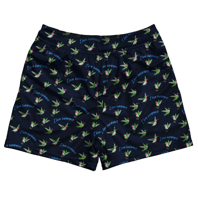 Hummingbird Rugby Shorts Made In USA - Navy Blue