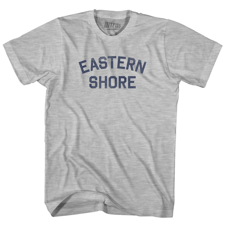 Eastern Shore Womens Cotton Junior Cut T-Shirt - Grey Heather