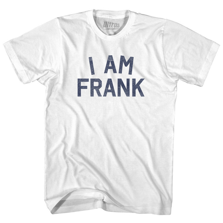I Am Frank Youth Cotton T-shirt - White