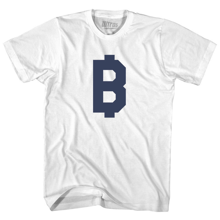 B Money Adult Cotton T-shirt - White