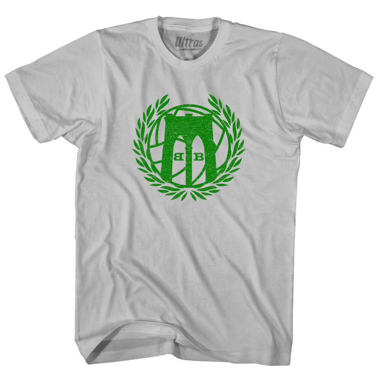Borough Boys New York Soccer Adult Cotton T-shirt - Cool Grey