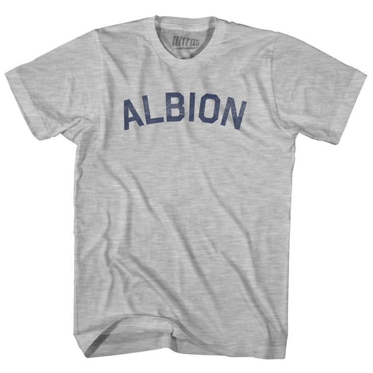 Albion Womens Cotton Junior Cut T-Shirt - Grey Heather