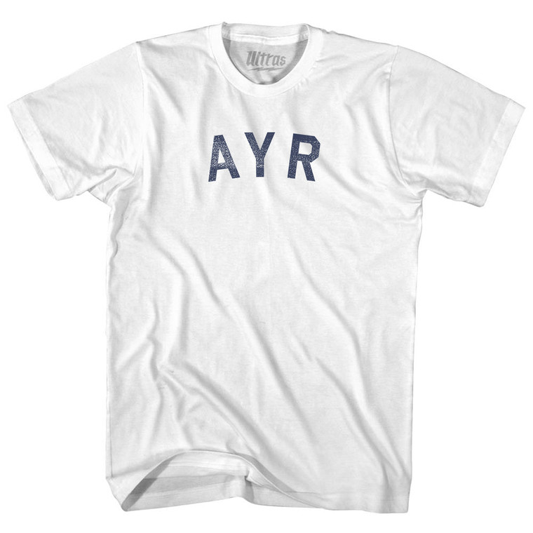 Ayr Adult Cotton T-shirt - White