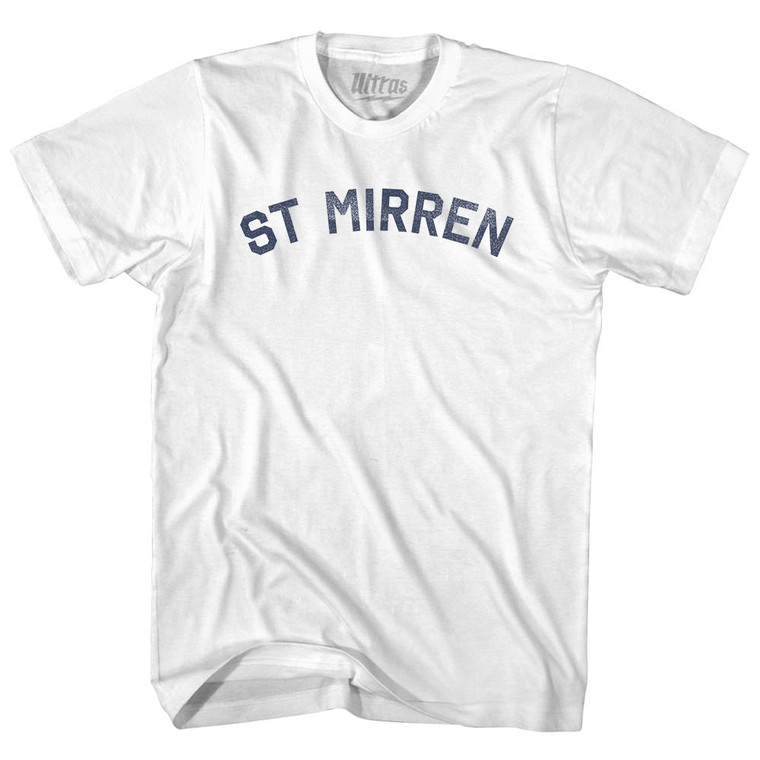 St Mirren Womens Cotton Junior Cut T-Shirt - White