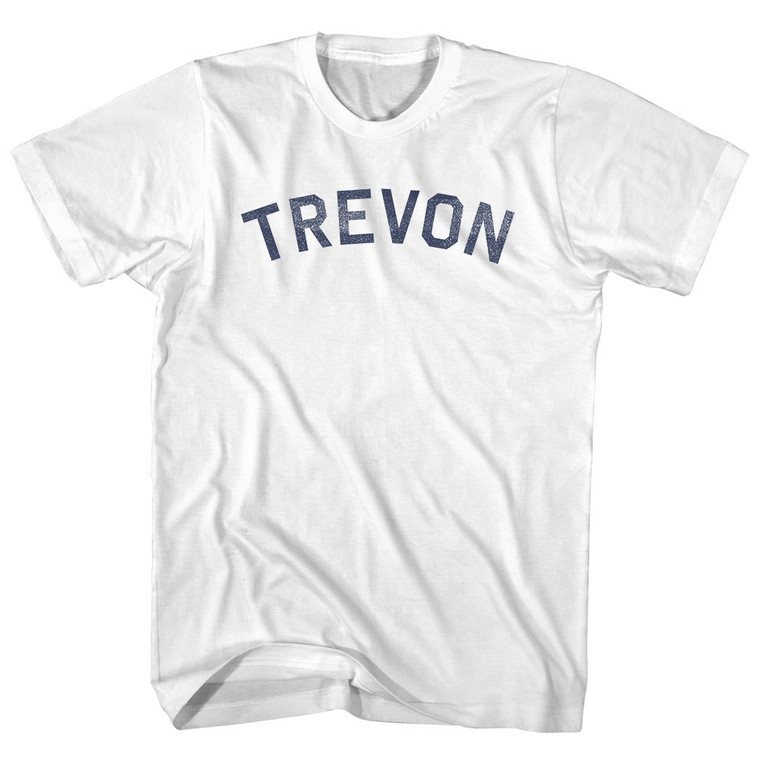 Trevon Youth Cotton T-shirt - White