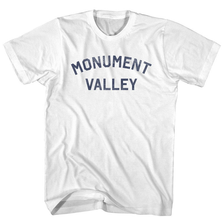 Monument Valley Adult Cotton T-shirt - White