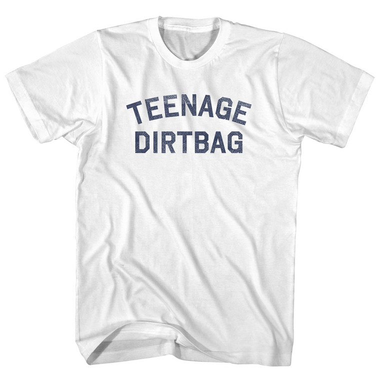 Teenage Dirtbag Youth Cotton T-shirt - White