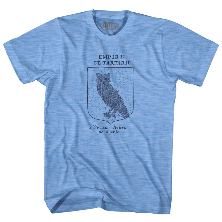 Empire De Tartarie Adult Tri-Blend T-shirt - Athletic Blue