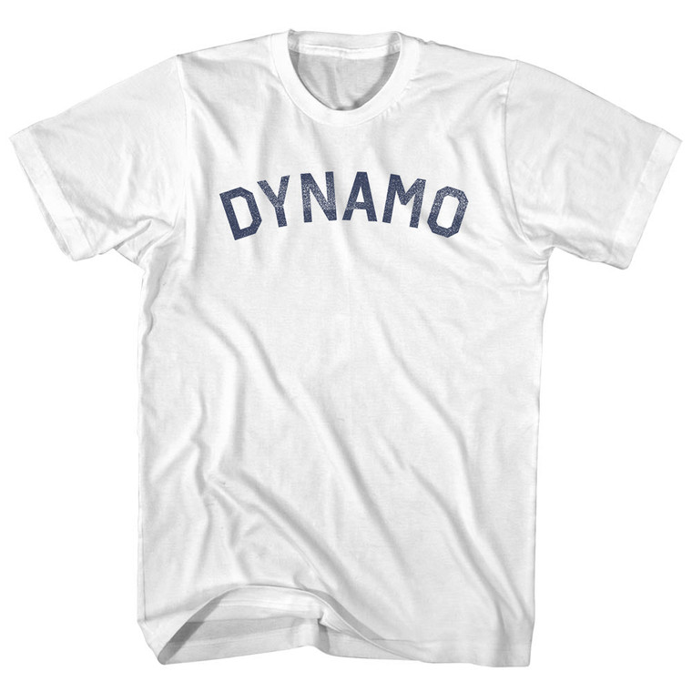 Dynamo Adult Cotton T-shirt - White
