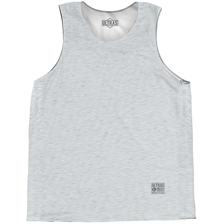 Heathered Basketball Singlets - Grey Light