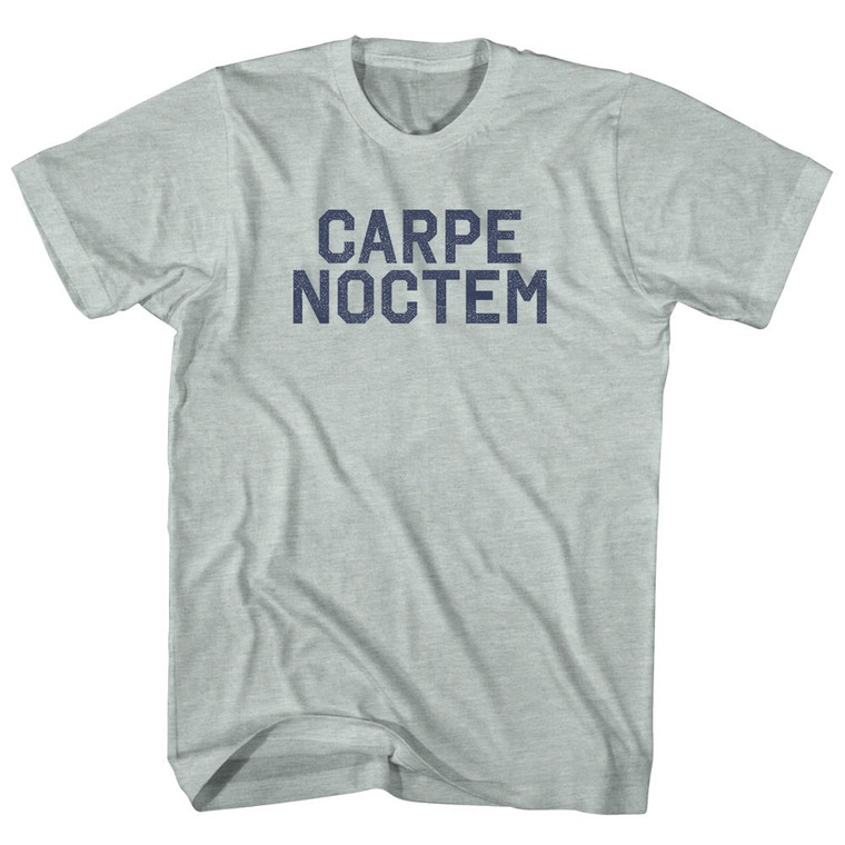 Carpe Noctem Adult Tri-Blend T-shirt - Athletic Cool Grey