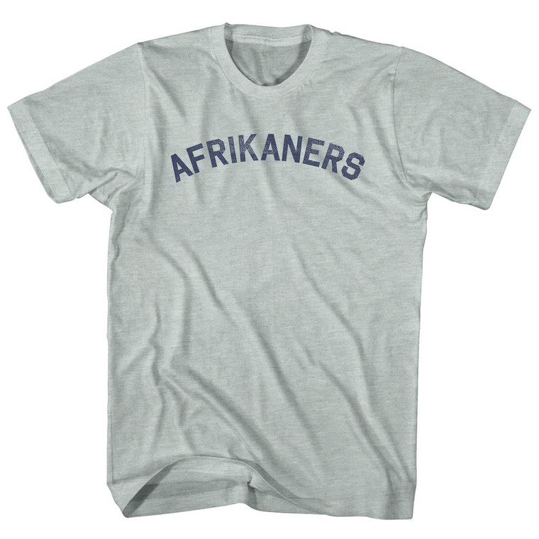 Afrikaners Adult Tri-Blend T-shirt - Athletic Cool Grey