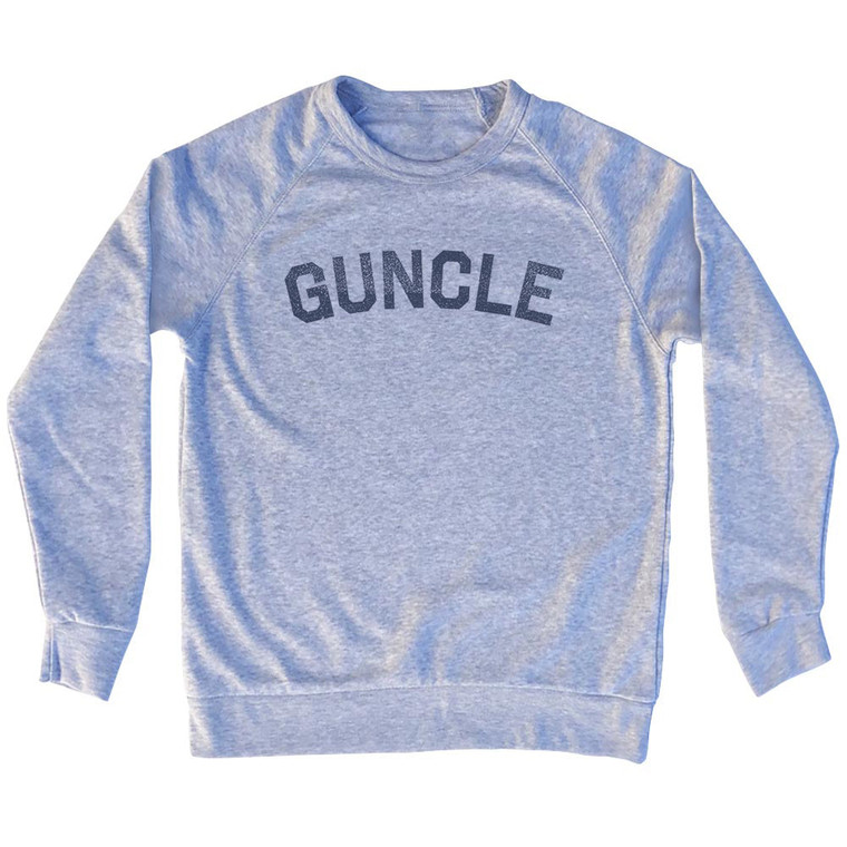 GUNCLE Adult Tri-Blend Sweatshirt - Grey Heather