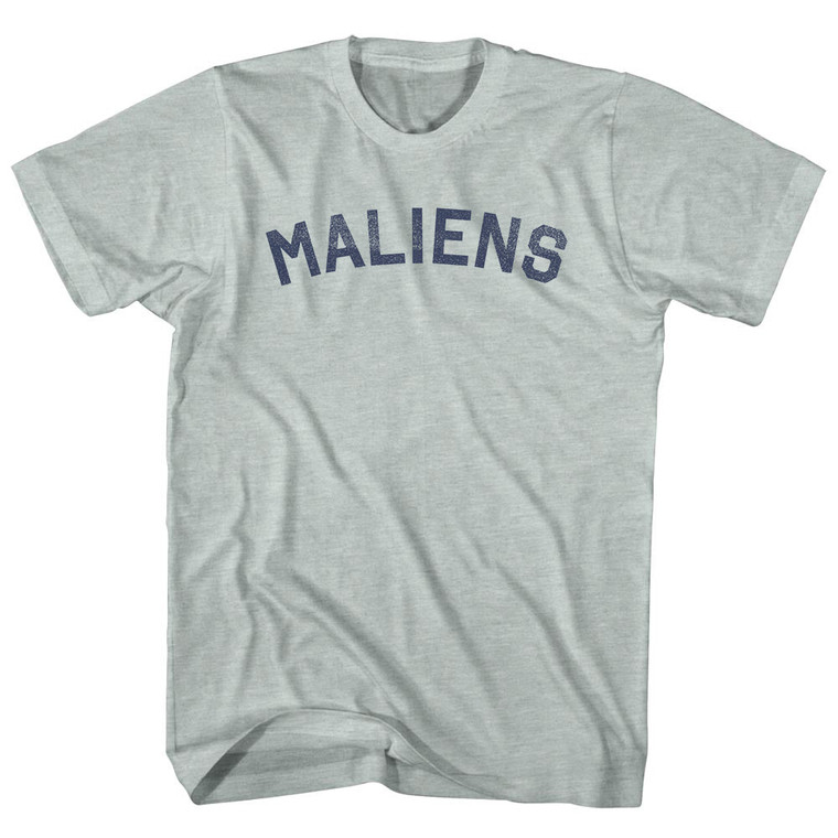 Maliens Adult Tri-Blend T-shirt - Athletic Cool Grey