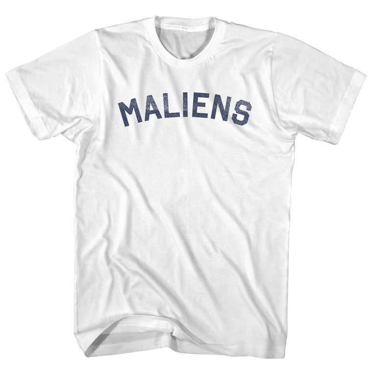 Maliens Womens Cotton Junior Cut T-Shirt - White