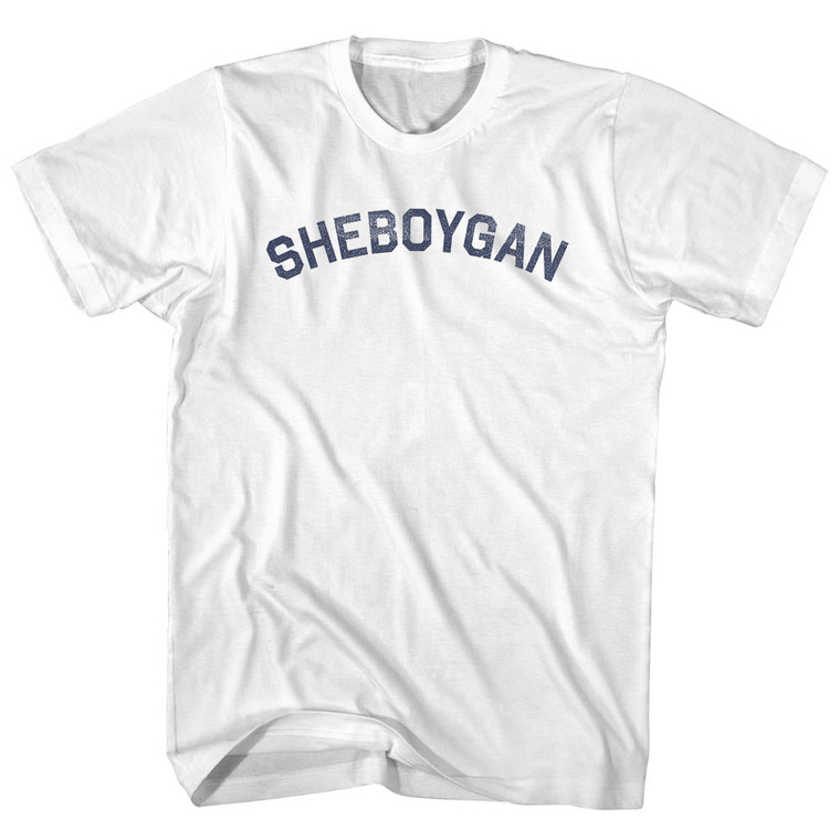 Sheboygan Youth Cotton T-shirt - White