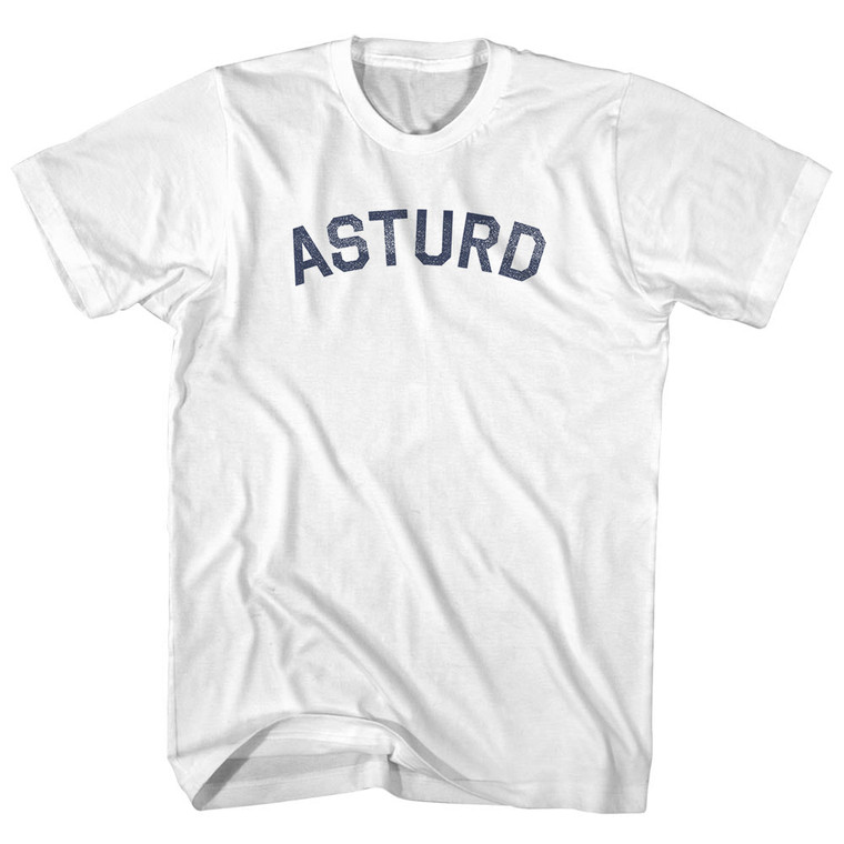 Asturd Adult Cotton T-shirt - White