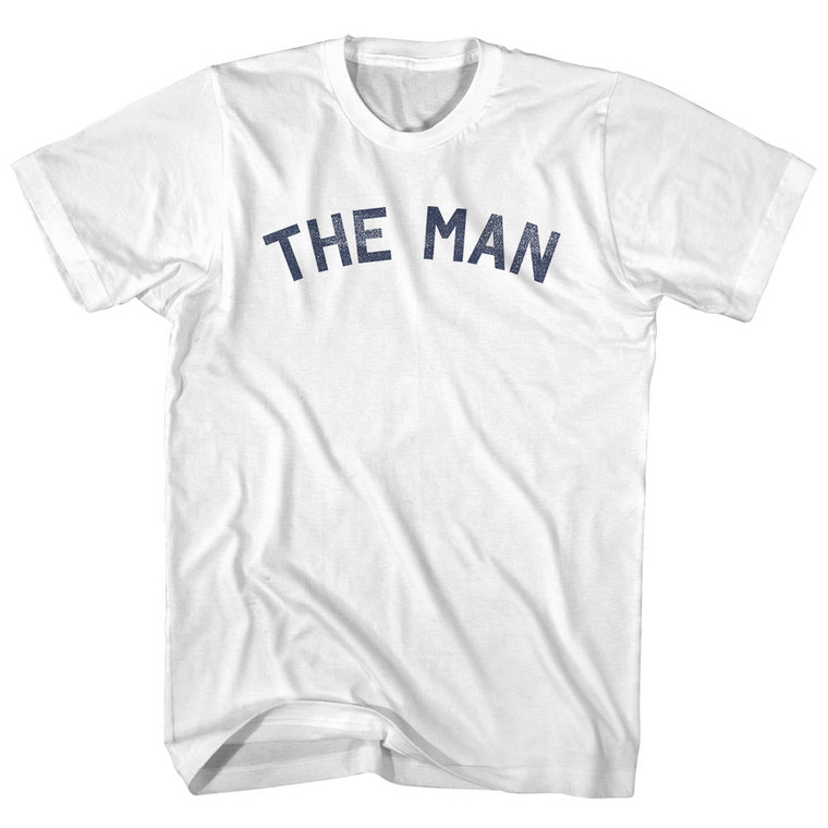 The Man Youth Cotton T-shirt - White